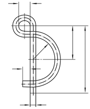 Federstecker Skizze 3